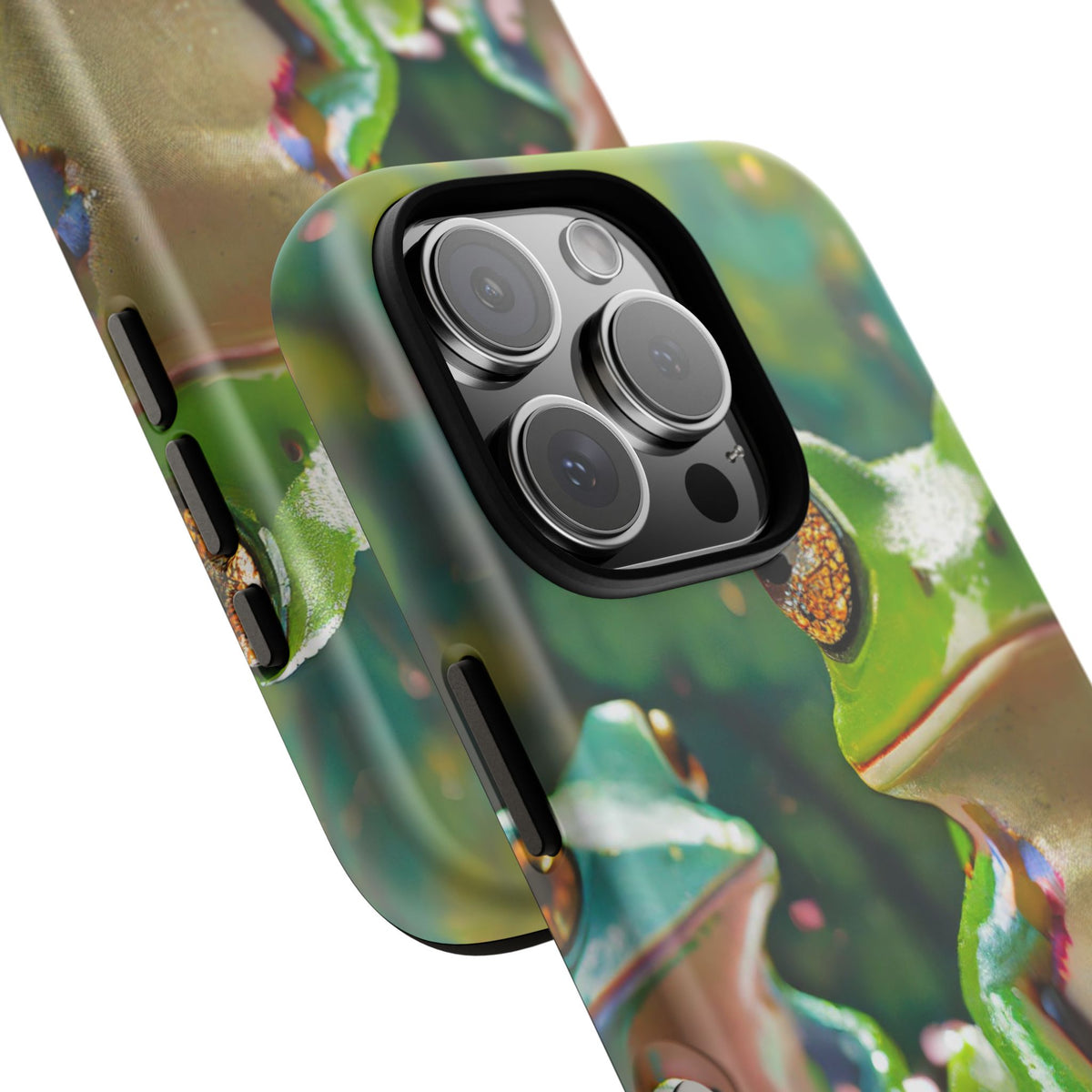 Someone Watching Colorful Frog Tough Phone Case - Studio 653