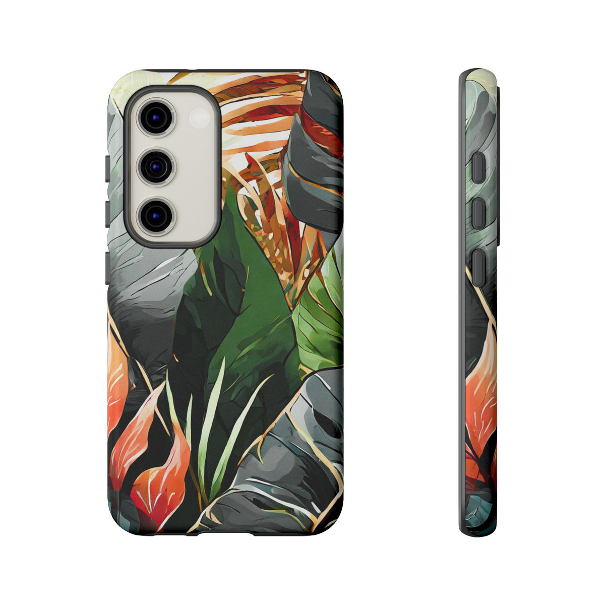 Tropical Leaf Tough Phone Case - Studio 653