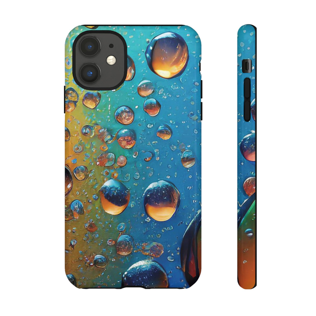 Colorful Water Droplets Tough Phone Case - Studio 653