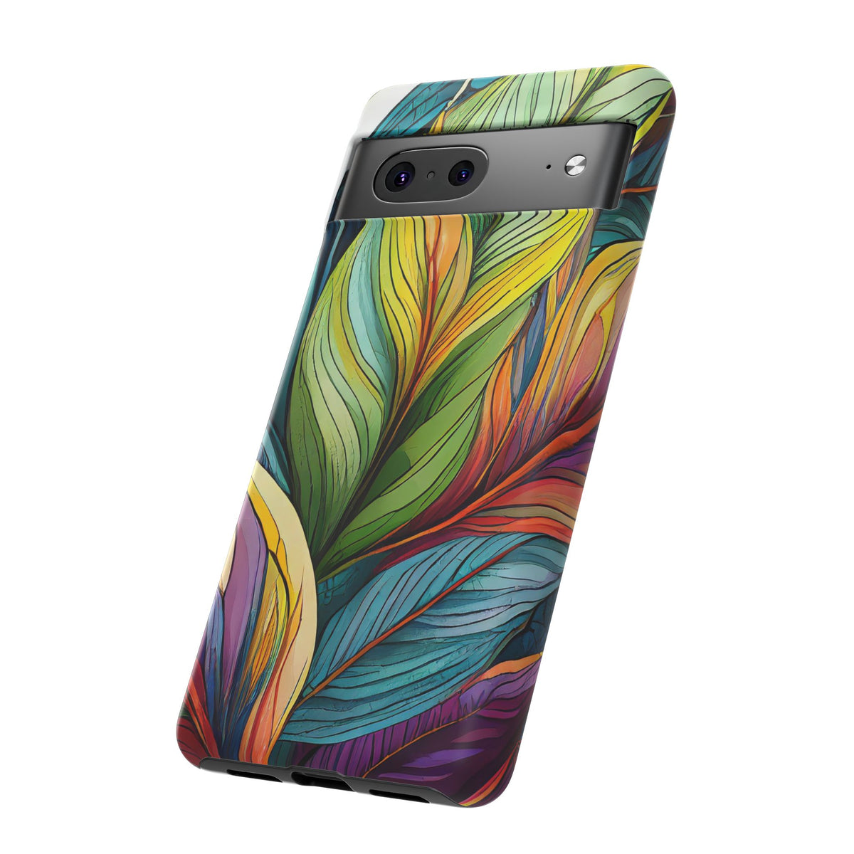 Vibrant Tropical Leaf Tough Phone Case - Studio 653