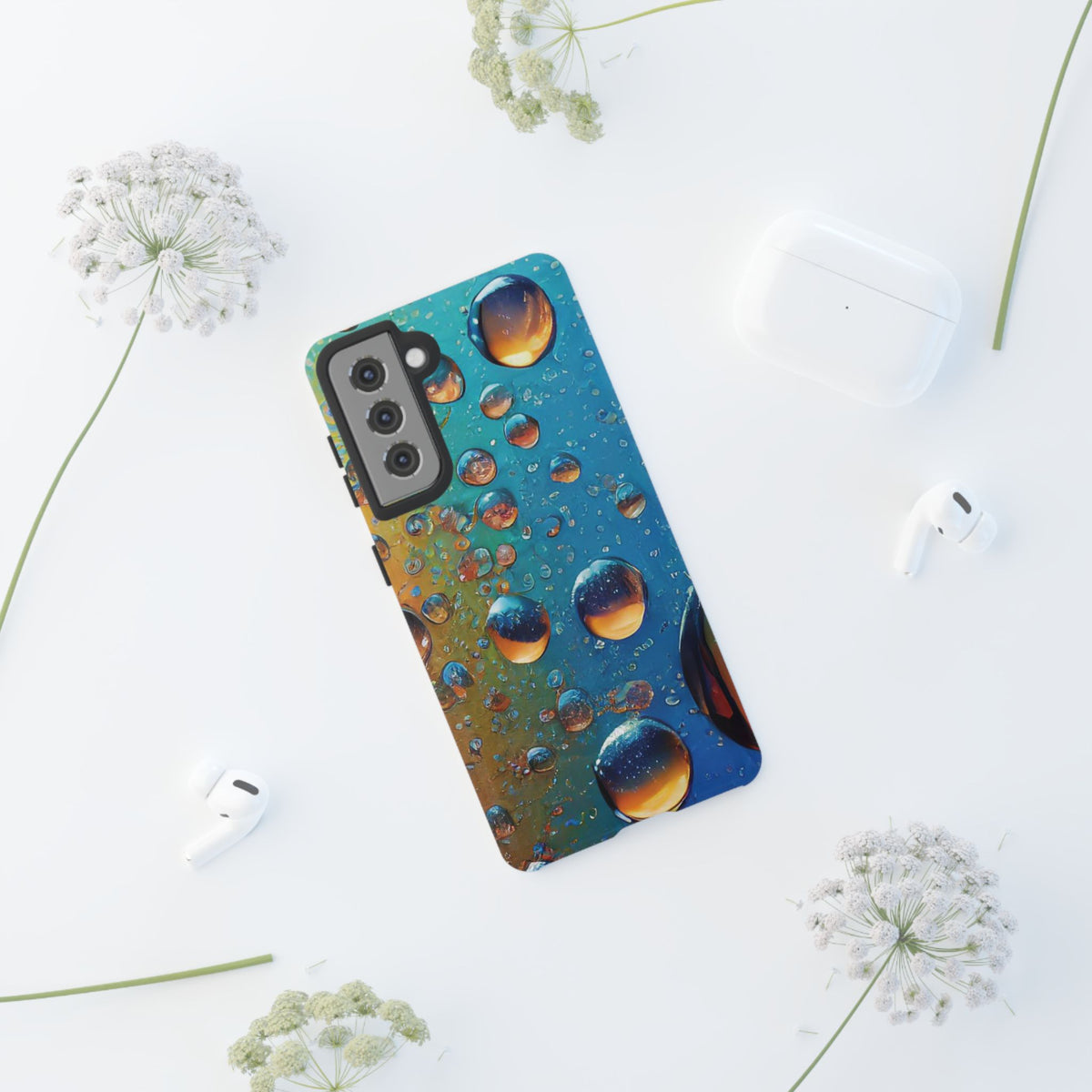 Colorful Water Droplets Tough Phone Case - Studio 653
