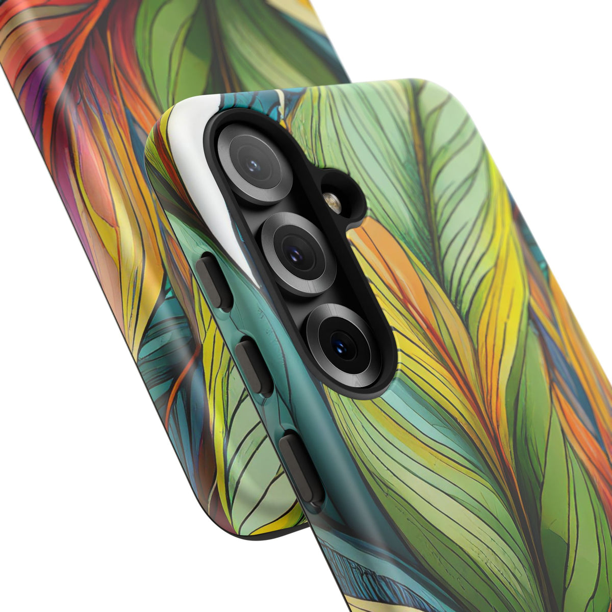 Vibrant Tropical Leaf Tough Phone Case - Studio 653