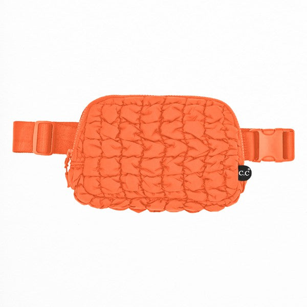 CC Quilted Puffer Belt Fanny Bag - Studio 653