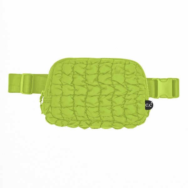 CC Quilted Puffer Belt Fanny Bag - Studio 653