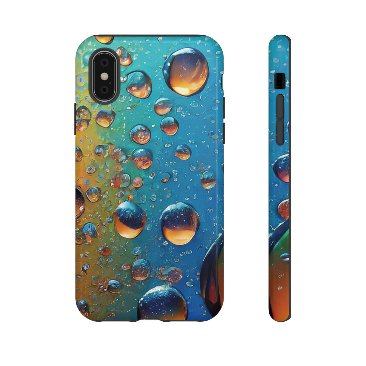 Colorful Water Droplets Tough Phone Case - Studio 653