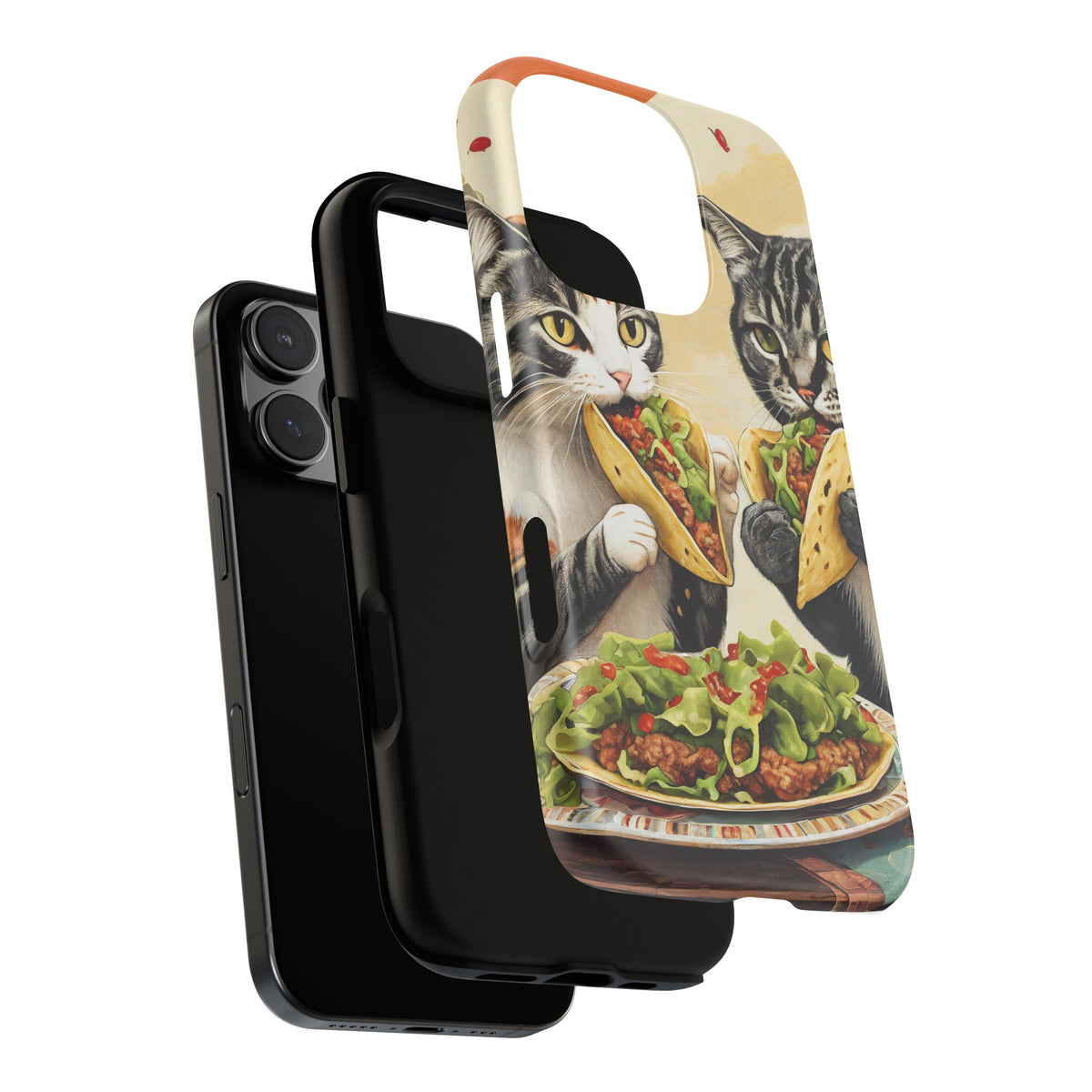 Funny Taco Cat Tough Phone Case - Studio 653