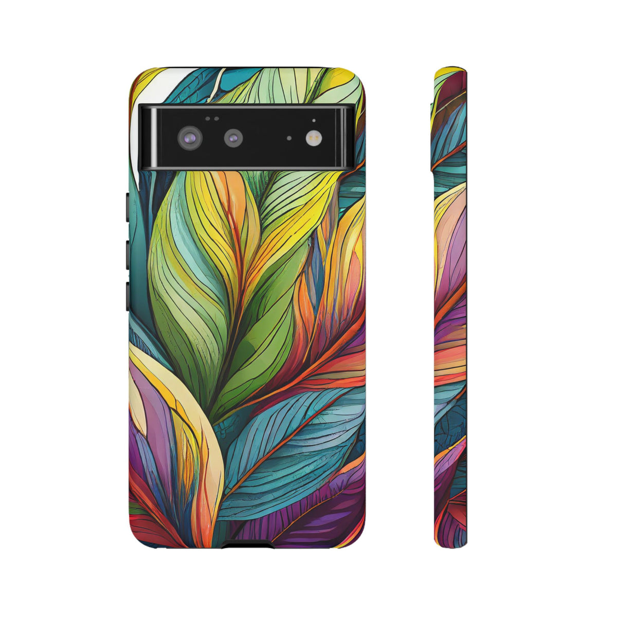 Vibrant Tropical Leaf Tough Phone Case - Studio 653