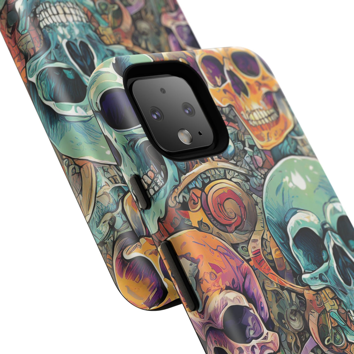Artistic Skull Collage Tough Phone Case - Studio 653