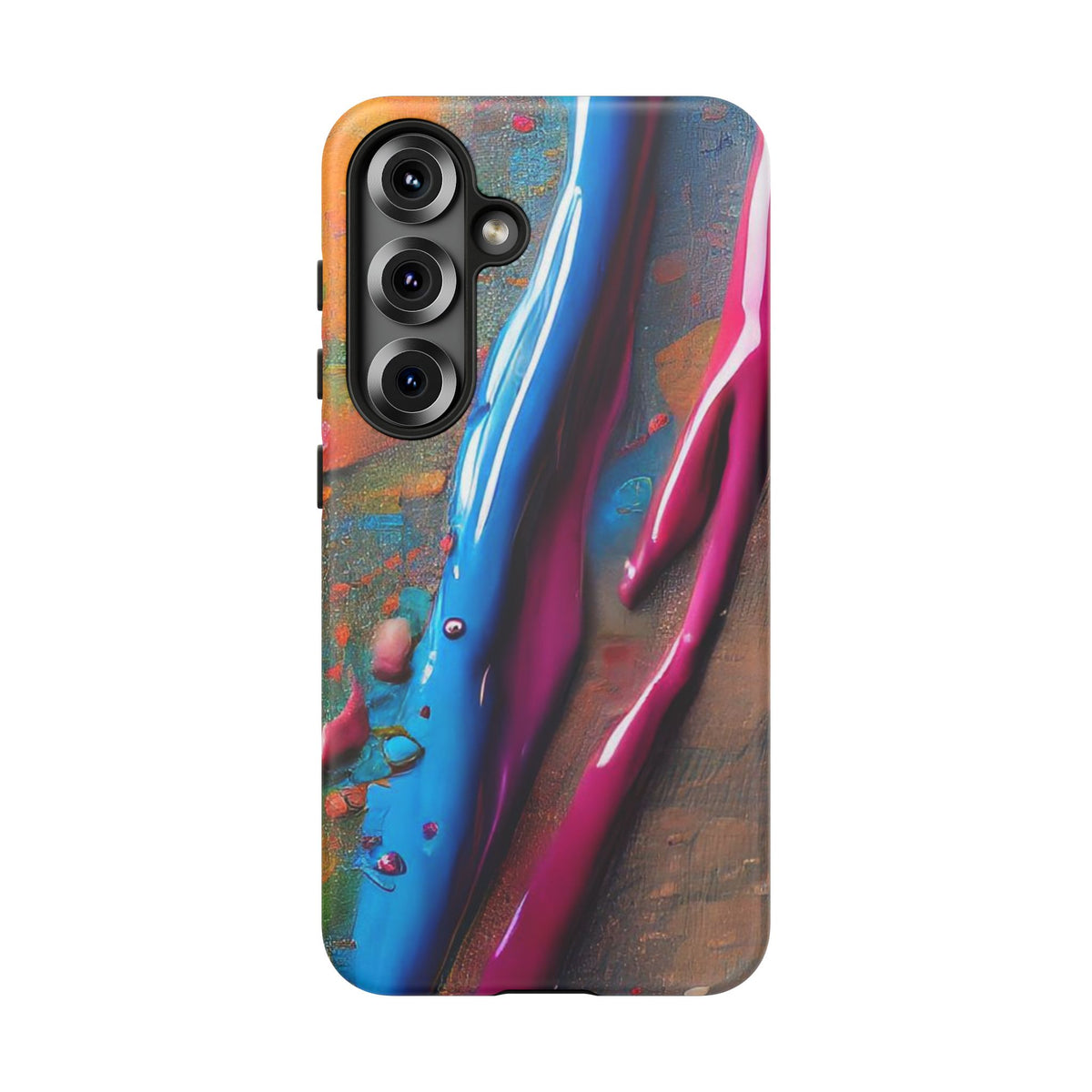Colorful Artistic Paint Splatter Tough Phone Case - Studio 653