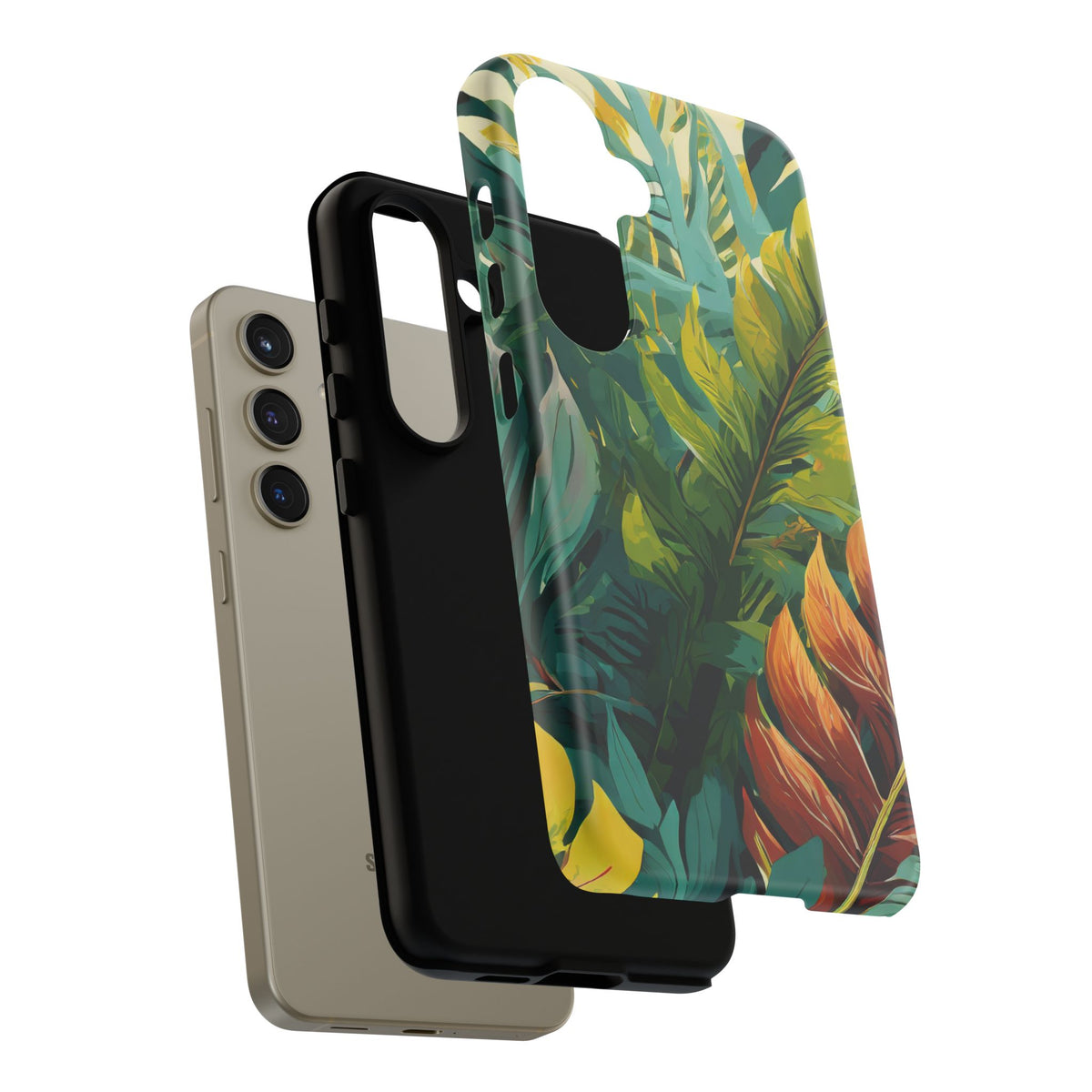 Tropical Leaf Tough Phone Case - Studio 653