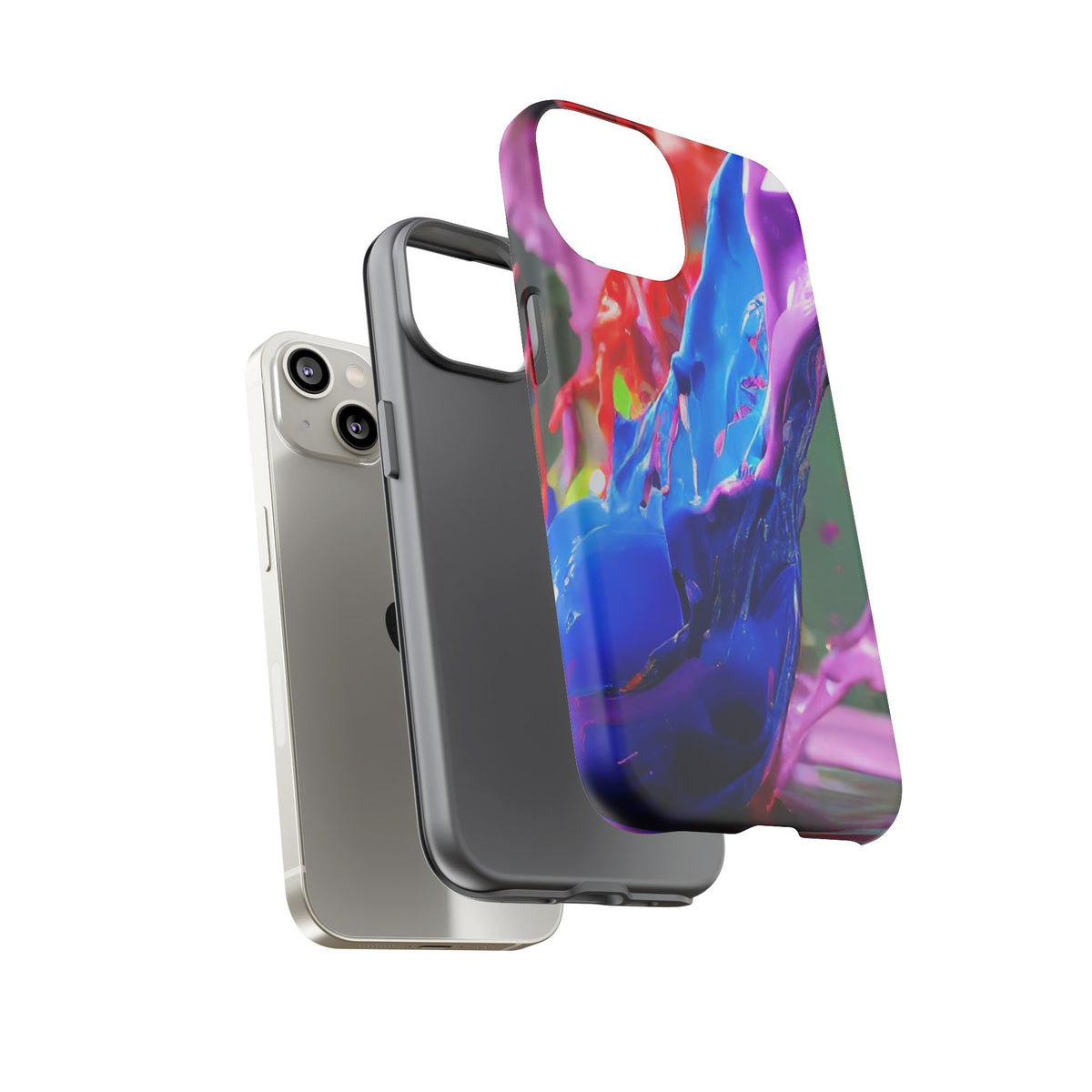Vibrant Color Splash Tough Phone Case - Studio 653