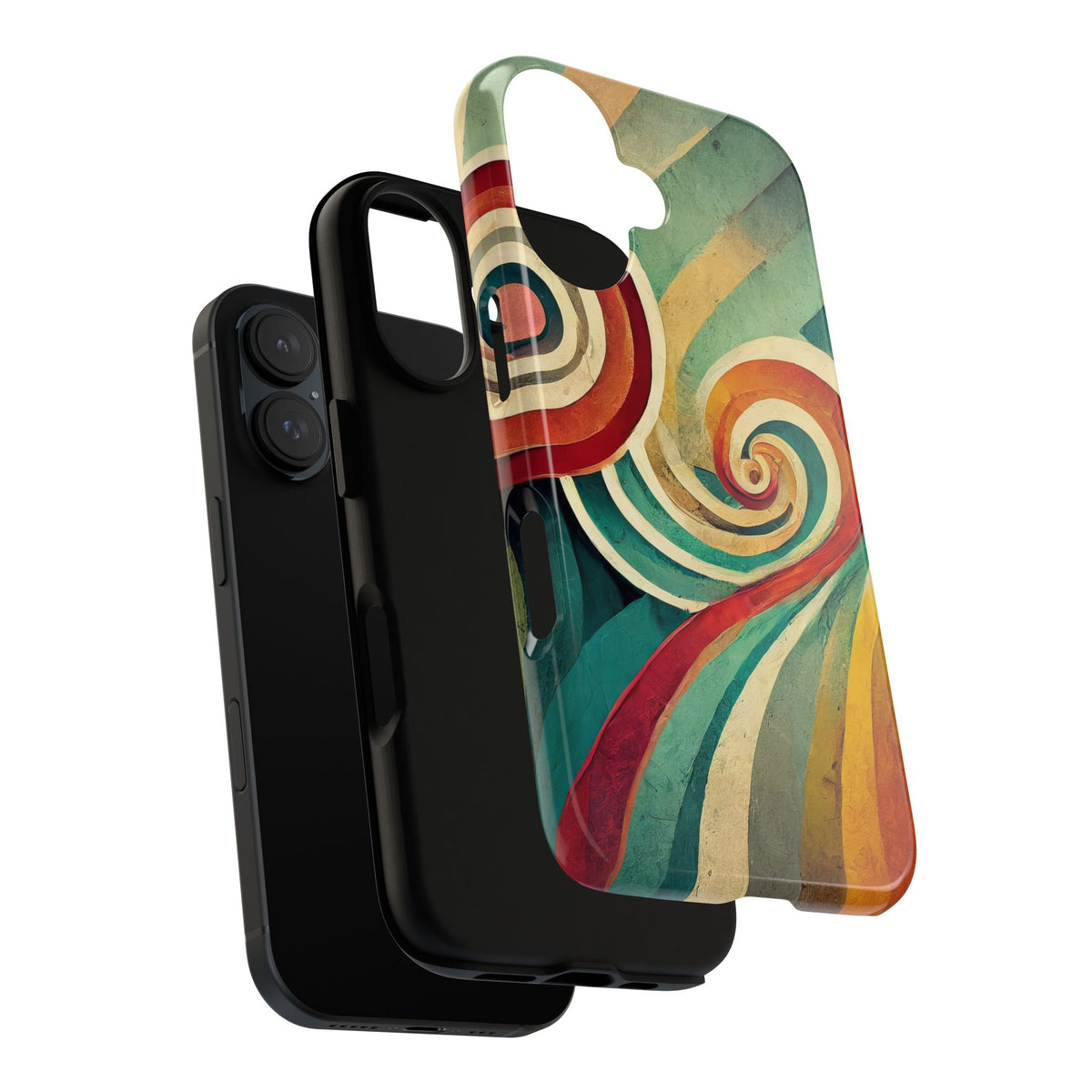 Colorful Swirl Tough Phone Case - Studio 653