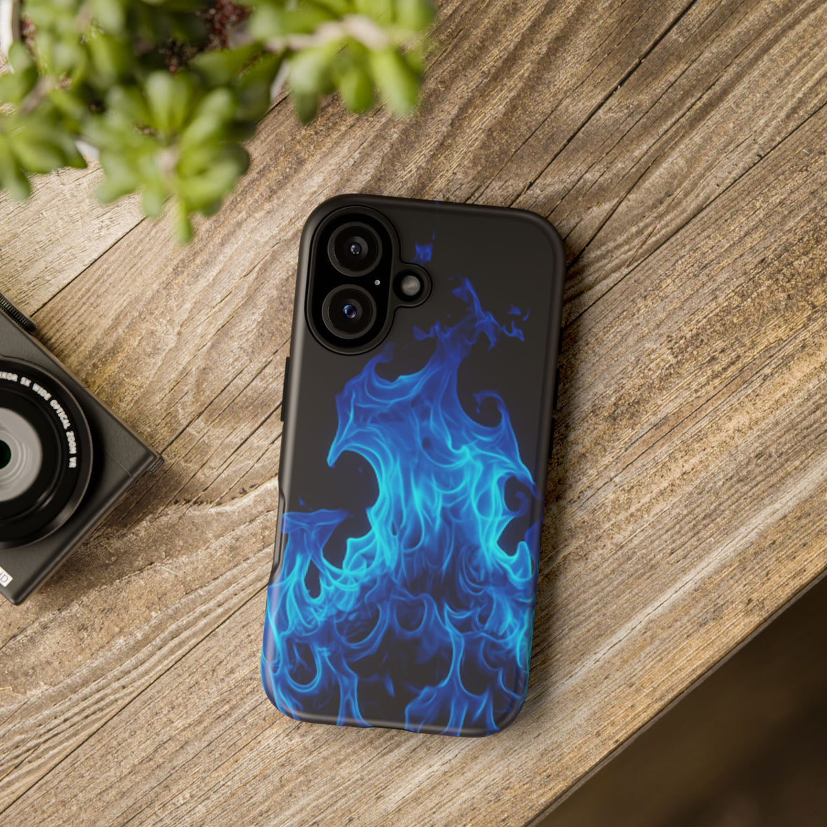 Blue Flames Tough  Phone Case - Studio 653
