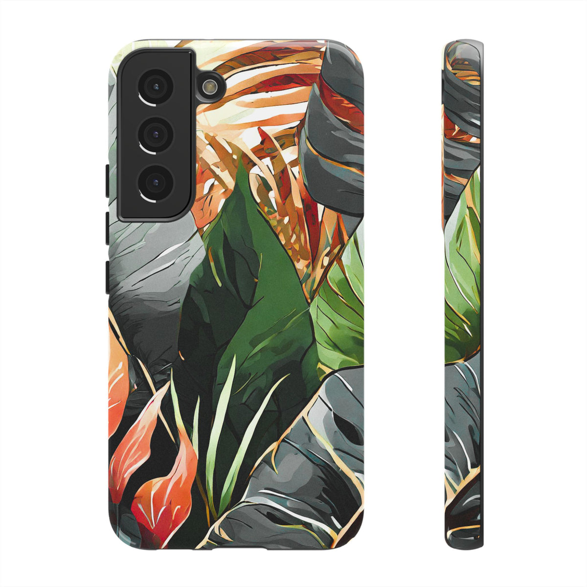 Tropical Leaf Tough Phone Case - Studio 653
