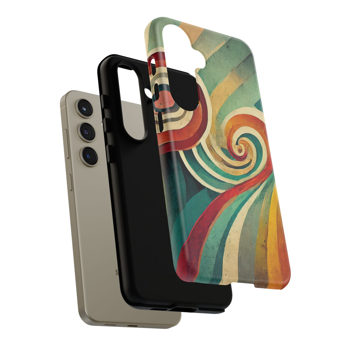 Colorful Swirl Tough Phone Case - Studio 653