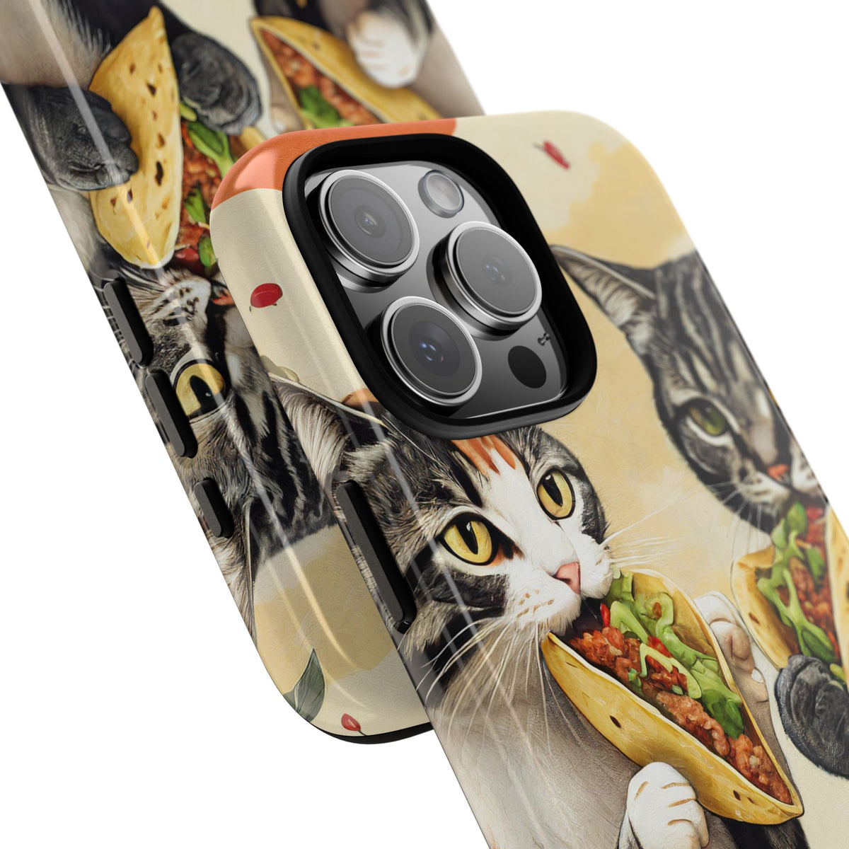 Funny Taco Cat Tough Phone Case - Studio 653