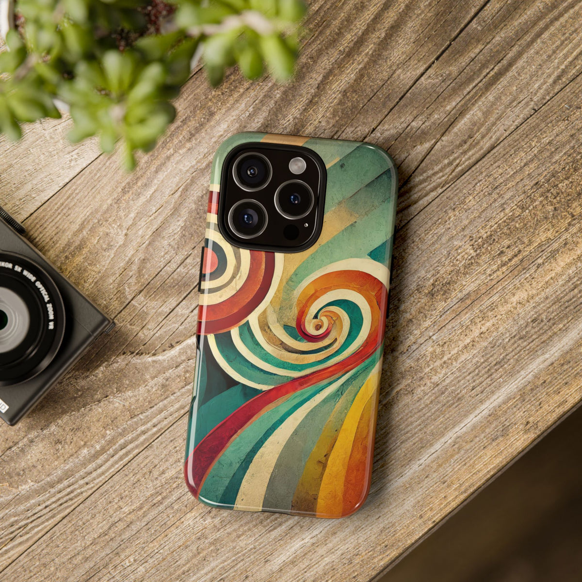 Colorful Swirl Tough Phone Case - Studio 653