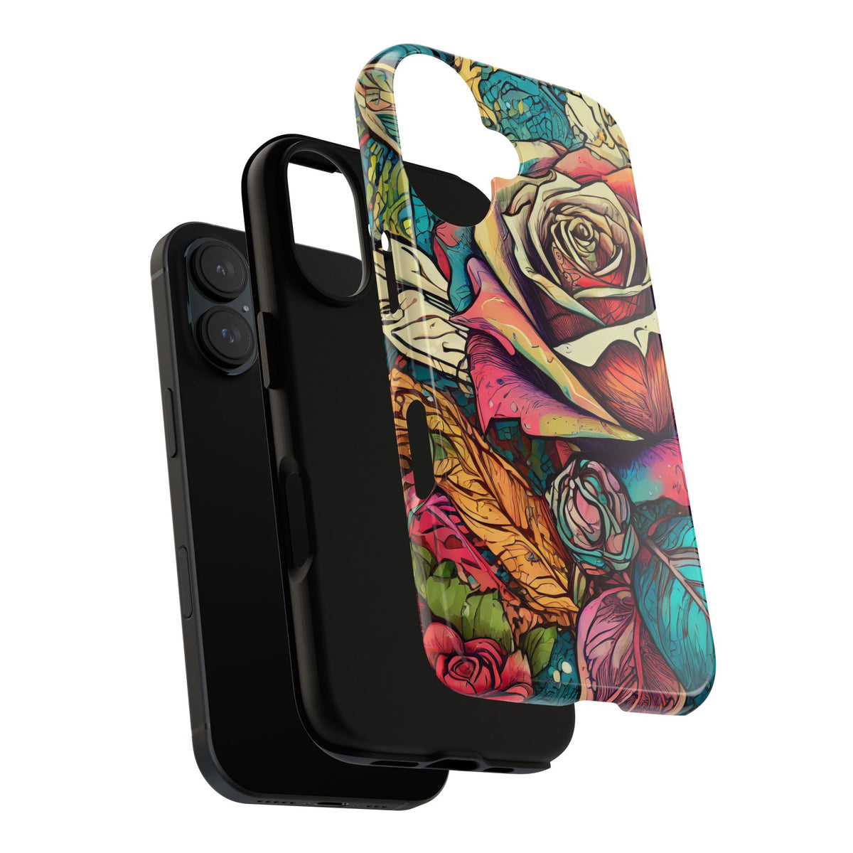 Colorful Roses Tough Phone Case - Studio 653