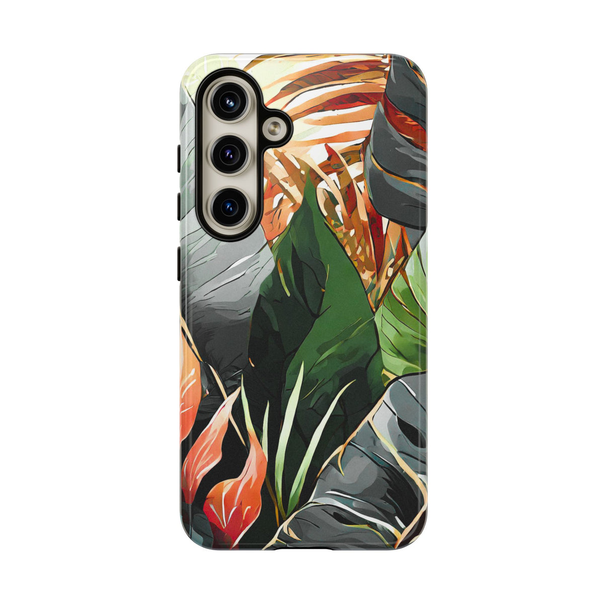 Tropical Leaf Tough Phone Case - Studio 653
