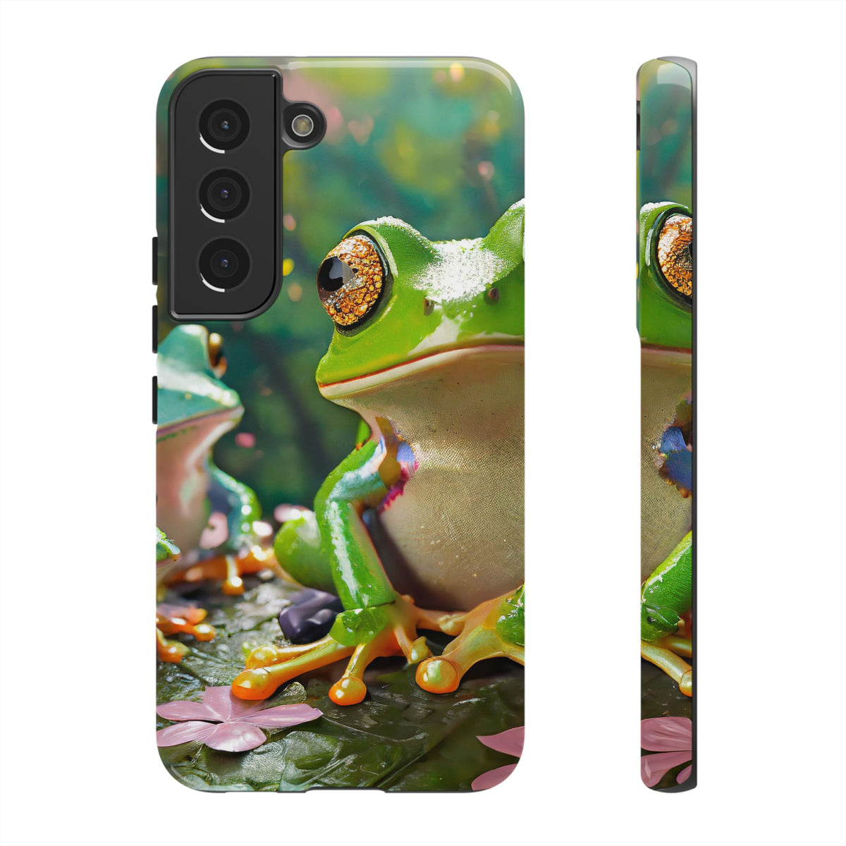 Someone Watching Colorful Frog Tough Phone Case - Studio 653