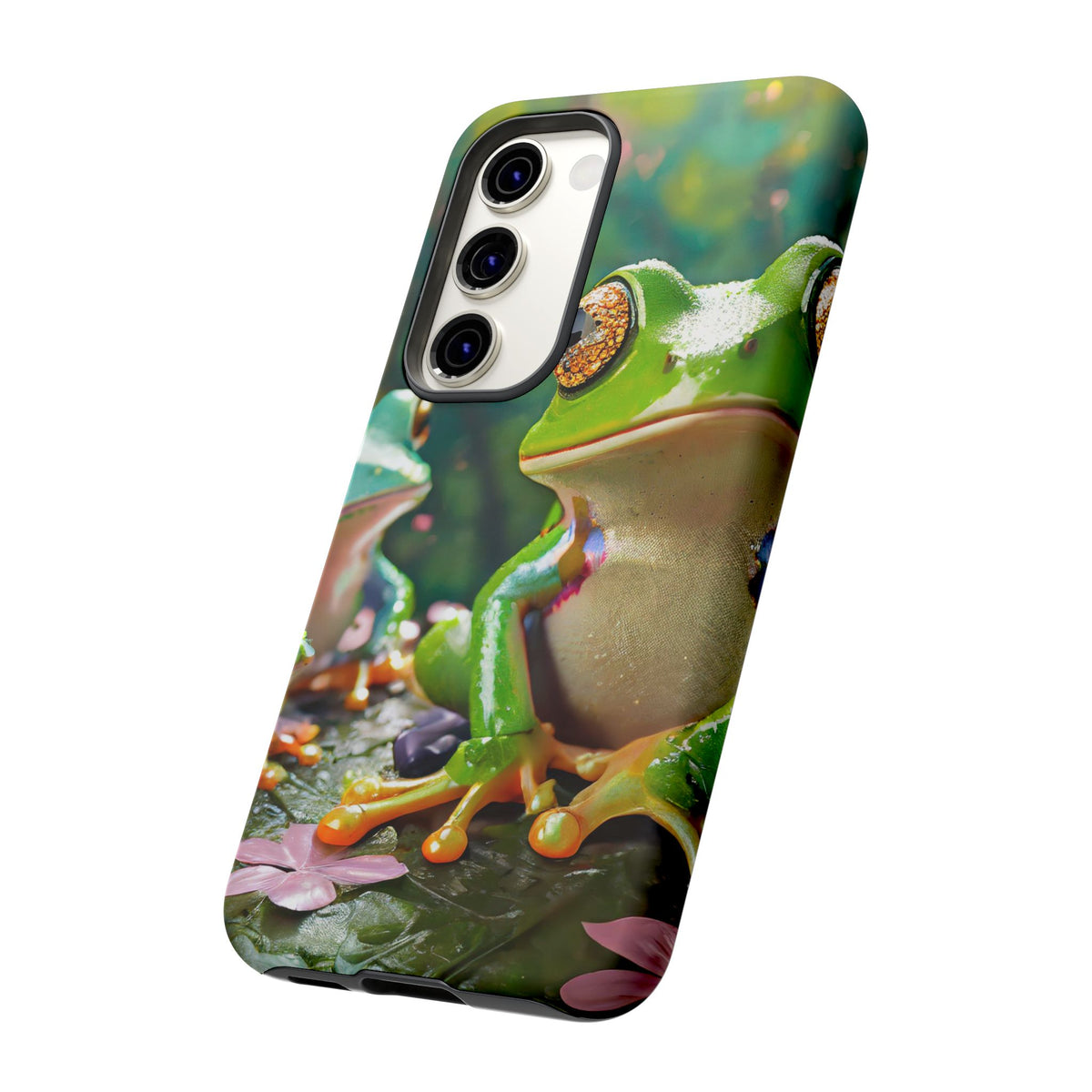 Someone Watching Colorful Frog Tough Phone Case - Studio 653