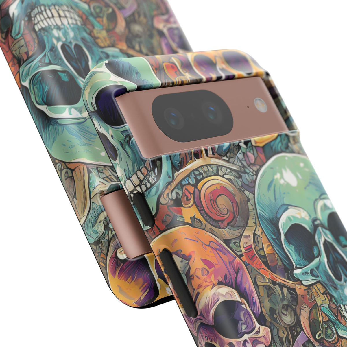 Artistic Skull Collage Tough Phone Case - Studio 653