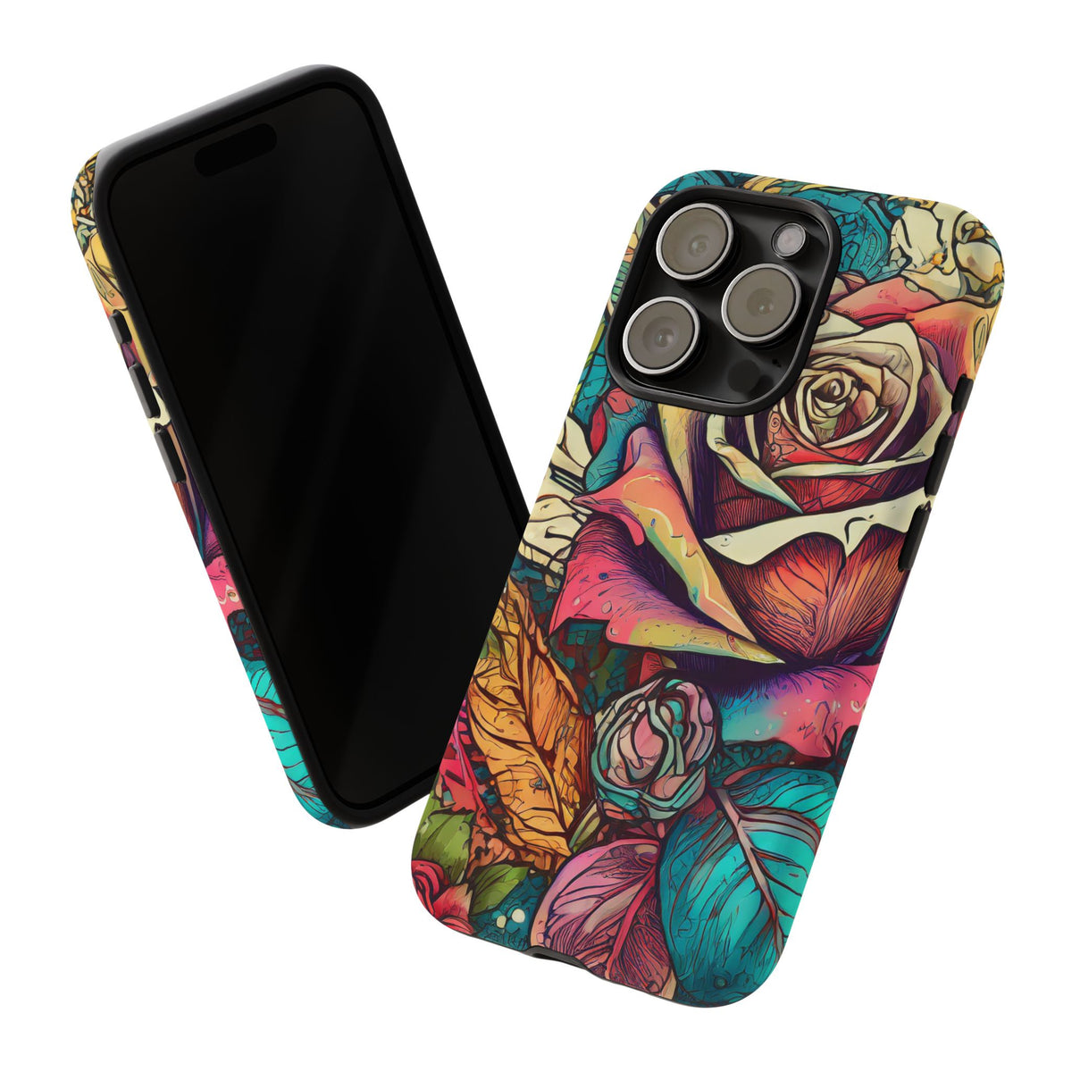 Colorful Roses Tough Phone Case - Studio 653