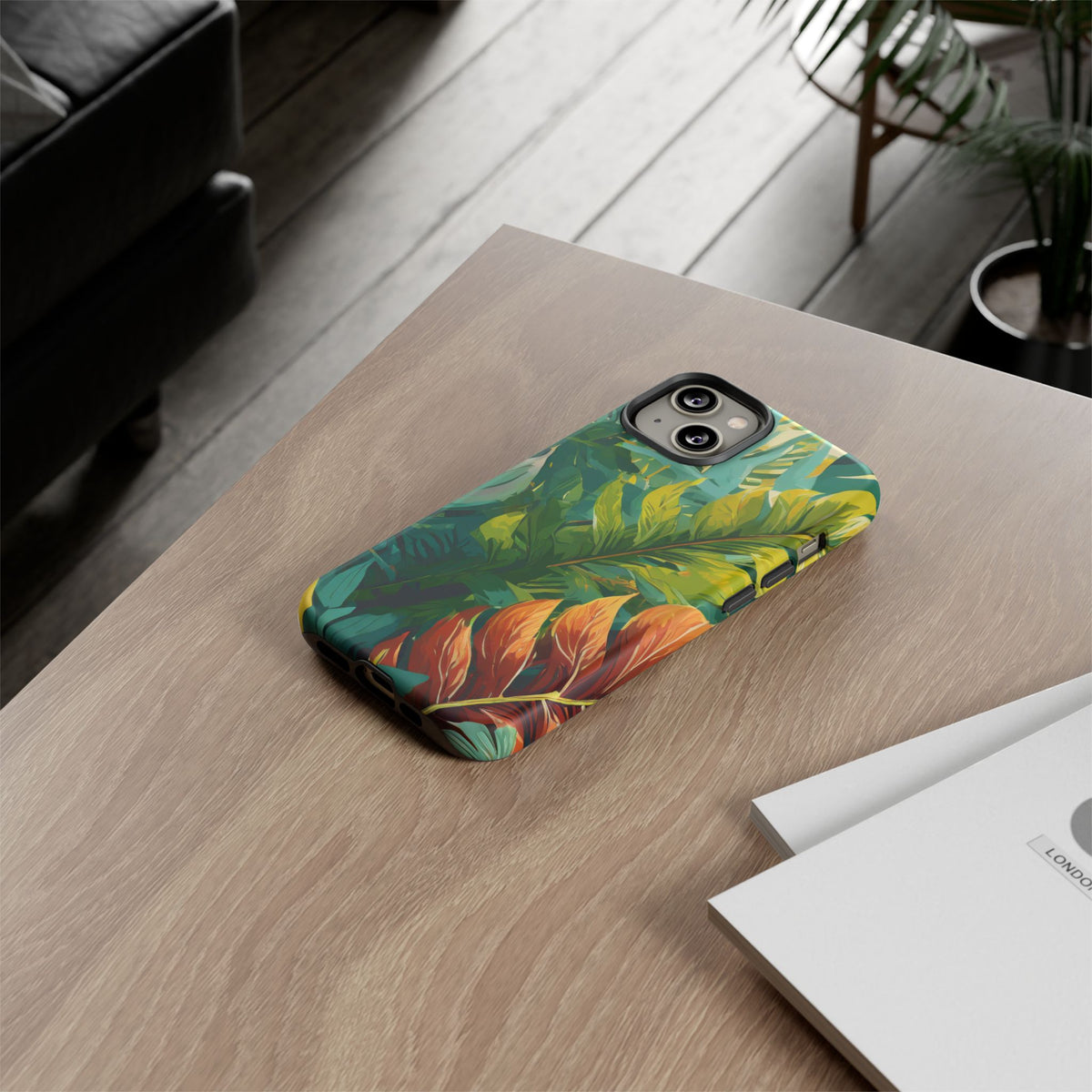 Tropical Leaf Tough Phone Case - Studio 653