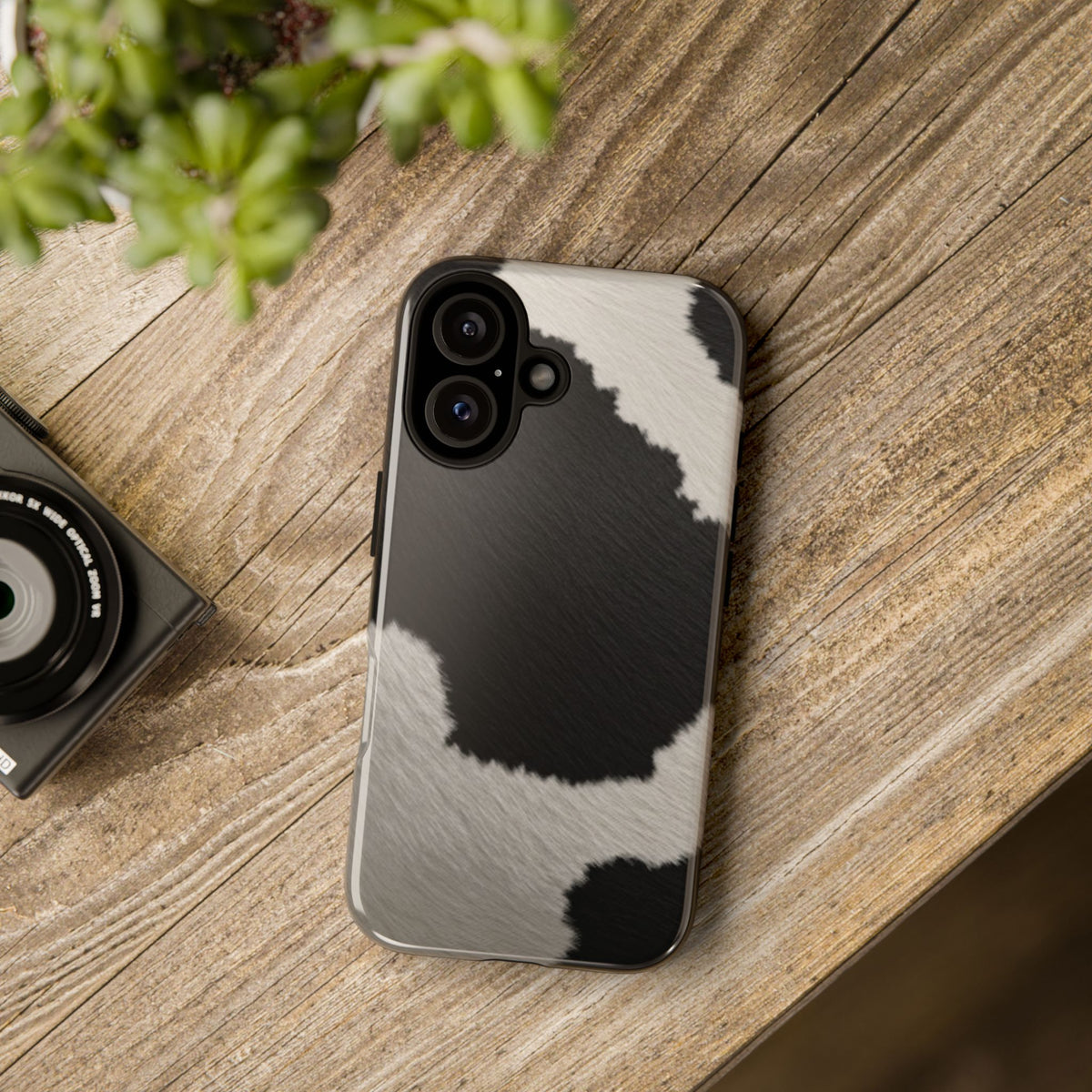 Stylish Cow Print Tough Phone Case - Studio 653