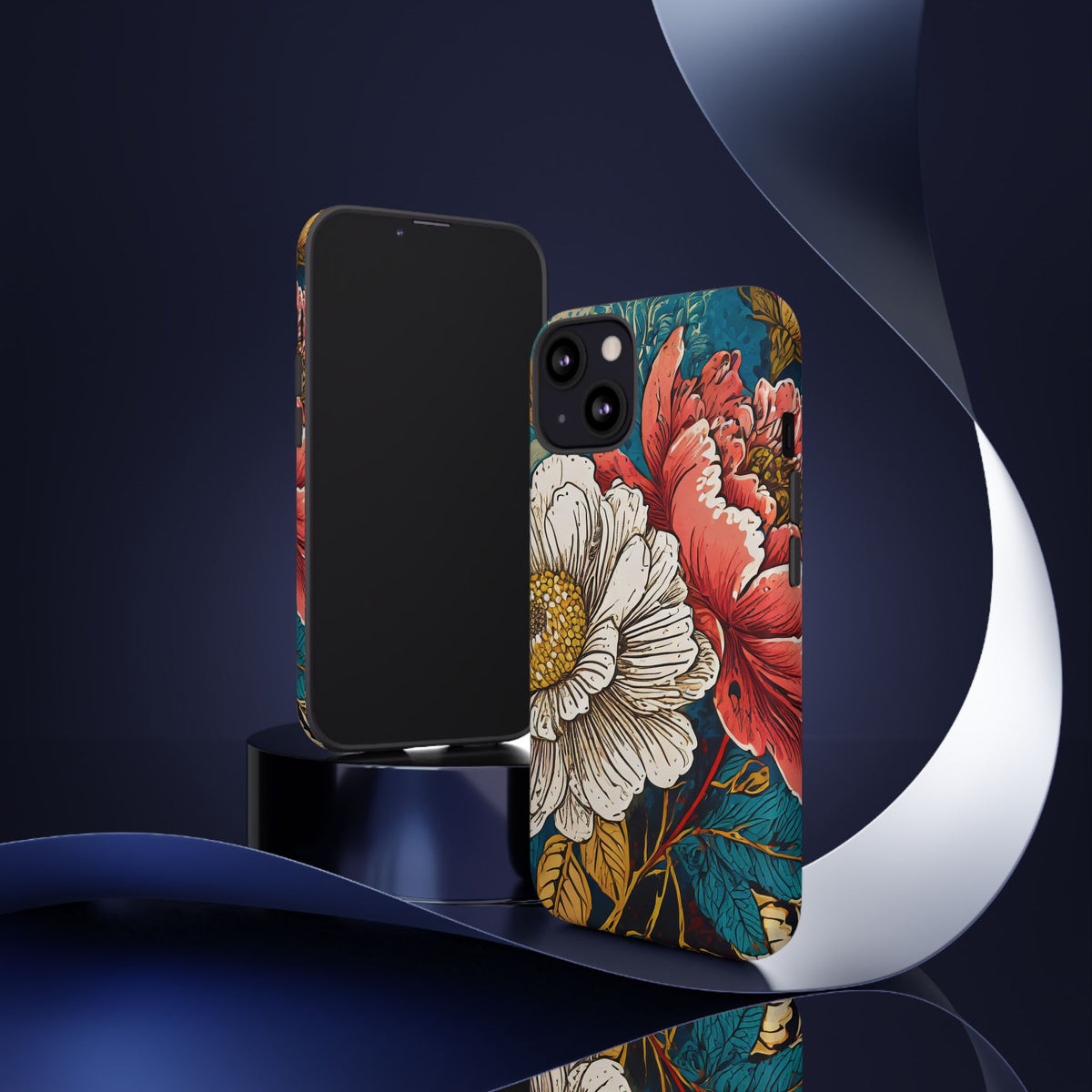 Artistic Floral Tough Phone Case - Studio 653
