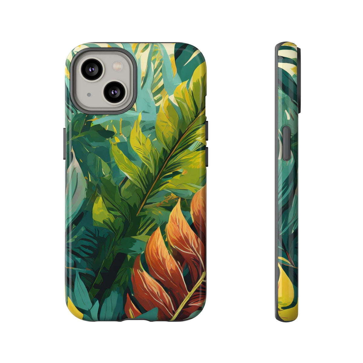 Tropical Leaf Tough Phone Case - Studio 653