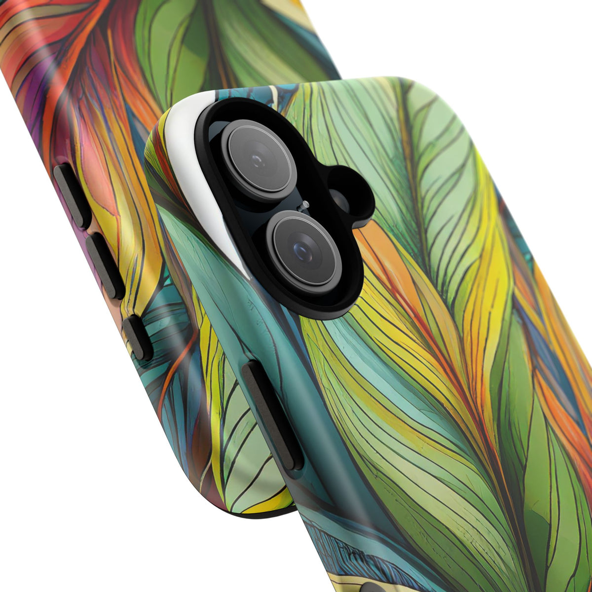 Vibrant Tropical Leaf Tough Phone Case - Studio 653