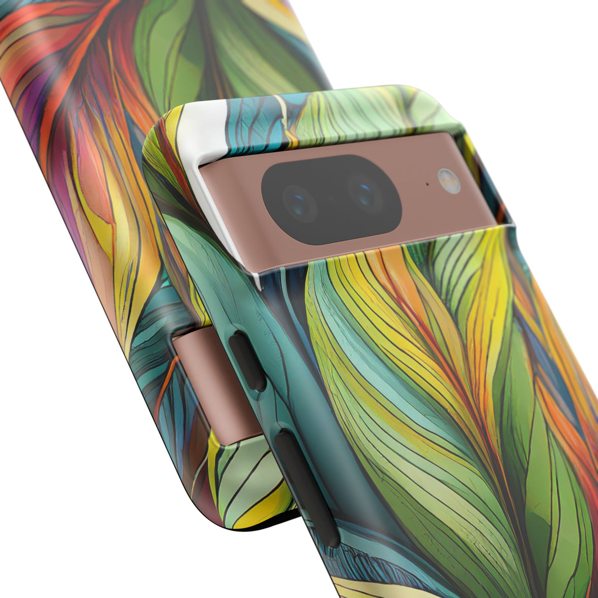 Vibrant Tropical Leaf Tough Phone Case - Studio 653