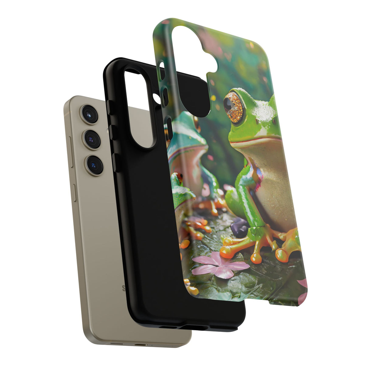 Someone Watching Colorful Frog Tough Phone Case - Studio 653