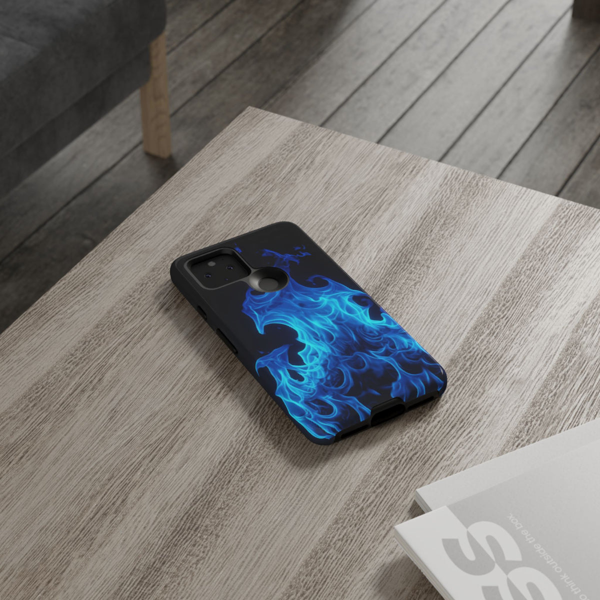 Blue Flames Tough  Phone Case - Studio 653