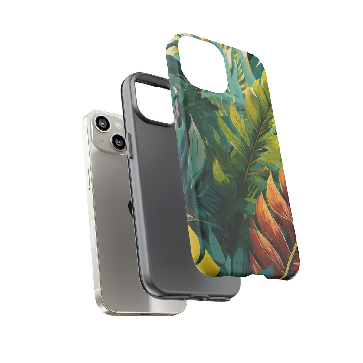 Tropical Leaf Tough Phone Case - Studio 653