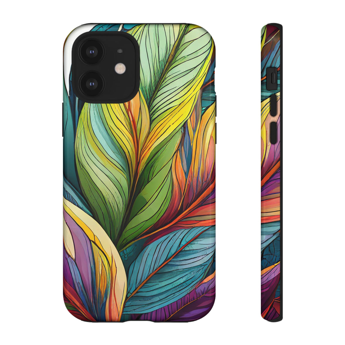 Vibrant Tropical Leaf Tough Phone Case - Studio 653