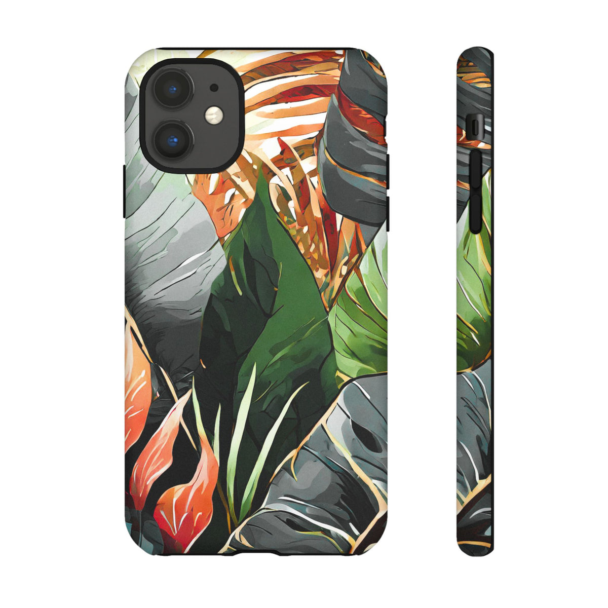 Tropical Leaf Tough Phone Case - Studio 653