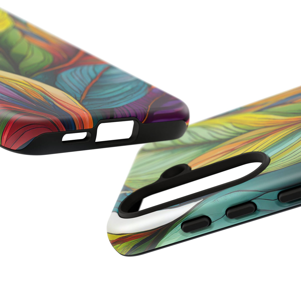 Vibrant Tropical Leaf Tough Phone Case - Studio 653