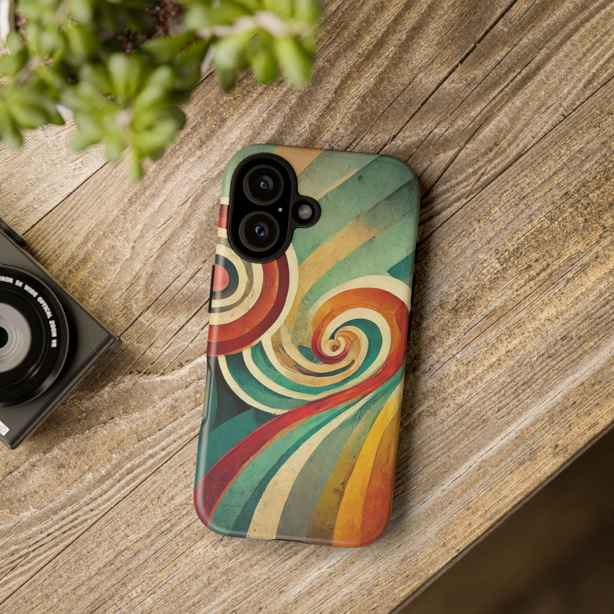 Colorful Swirl Tough Phone Case - Studio 653