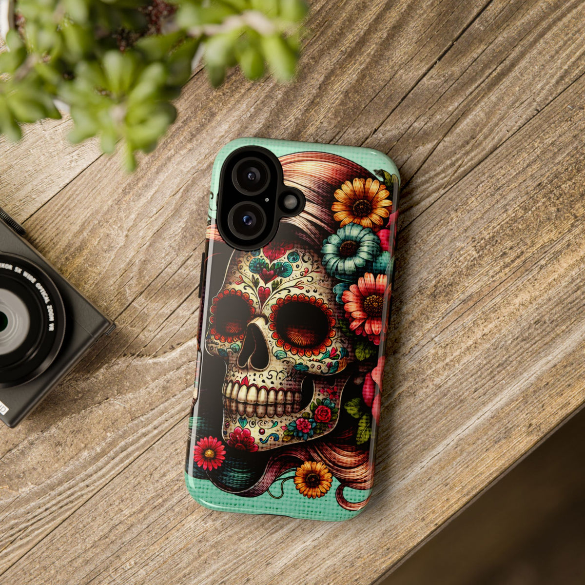 Sugar Skull Tough Phone Case - Studio 653