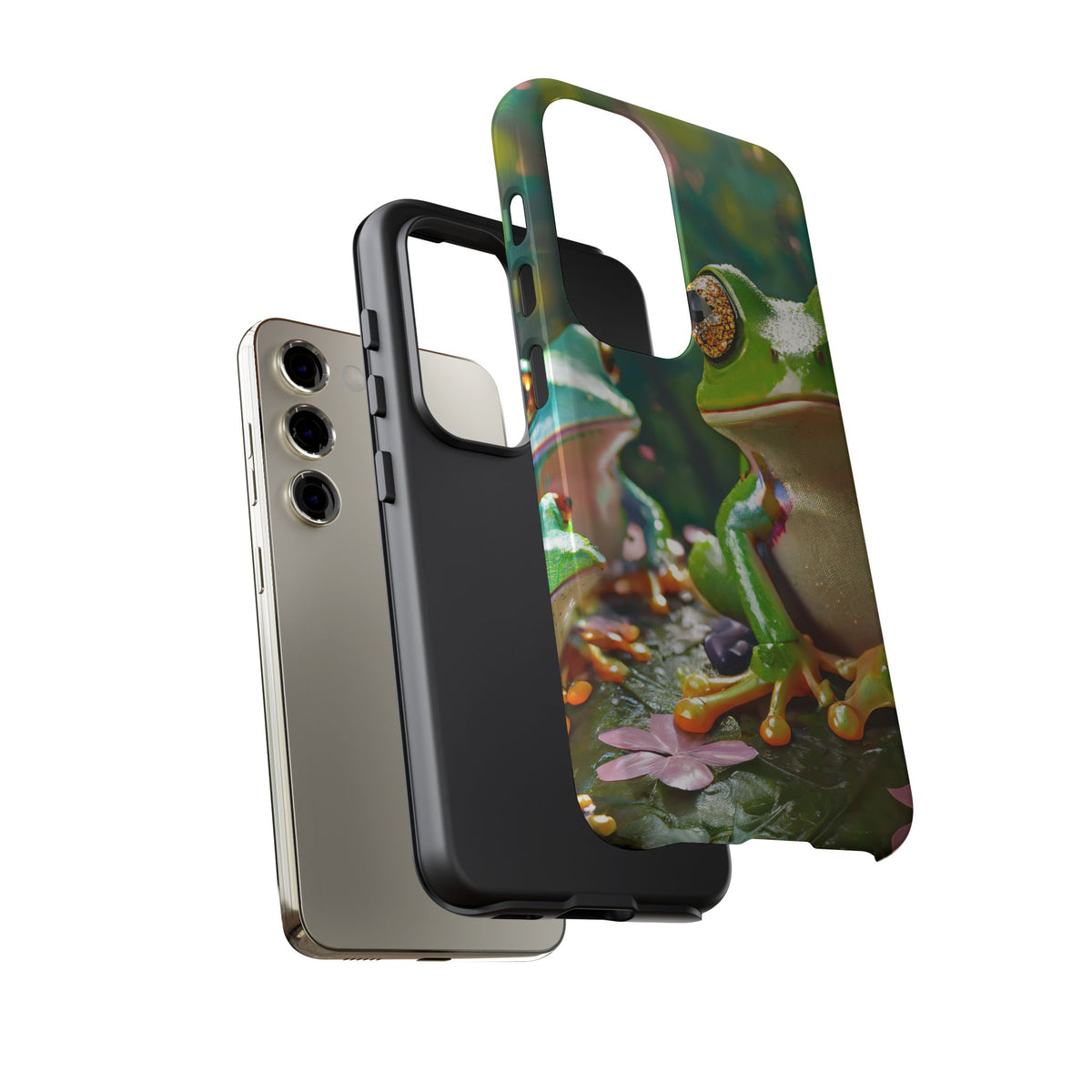 Someone Watching Colorful Frog Tough Phone Case - Studio 653