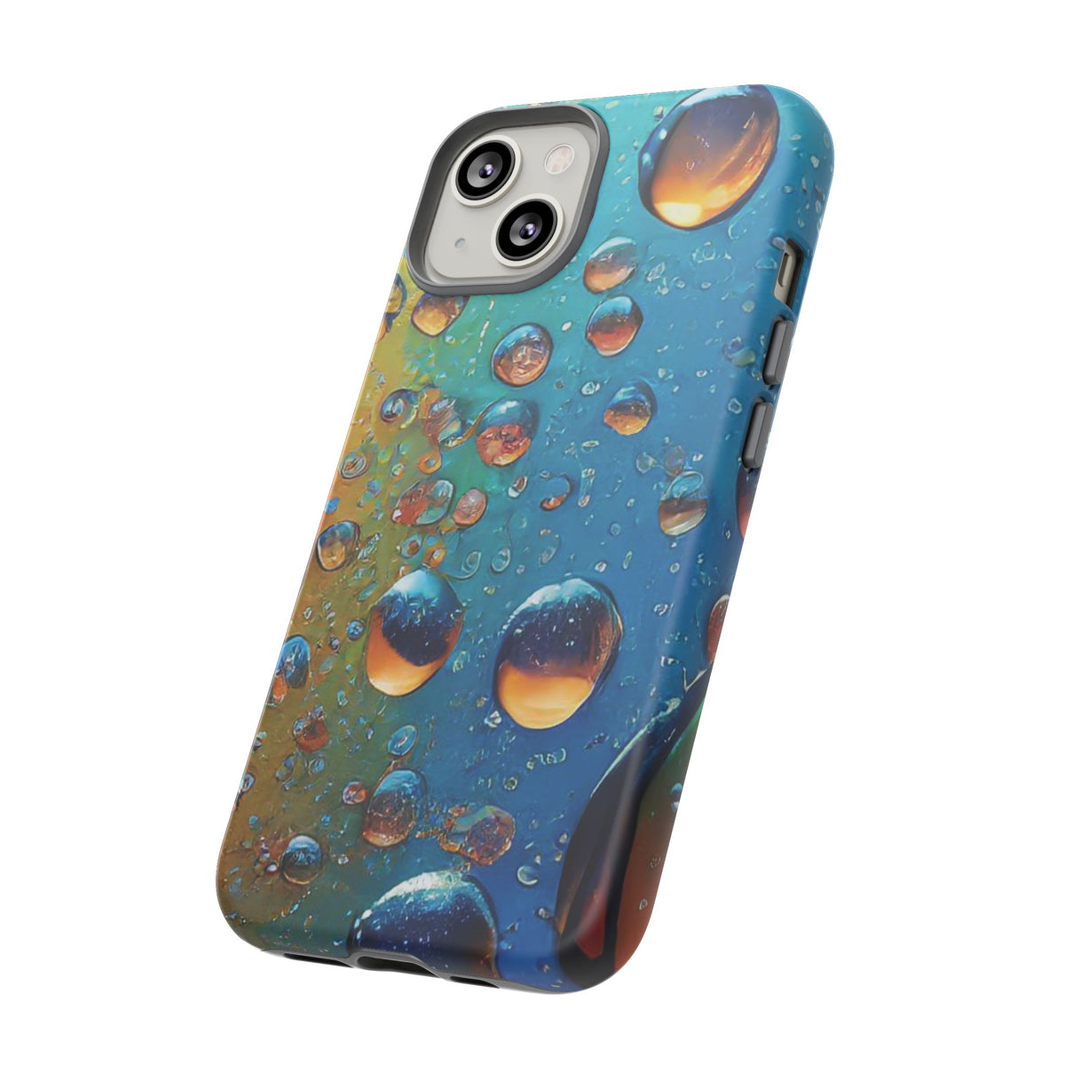 Colorful Water Droplets Tough Phone Case - Studio 653