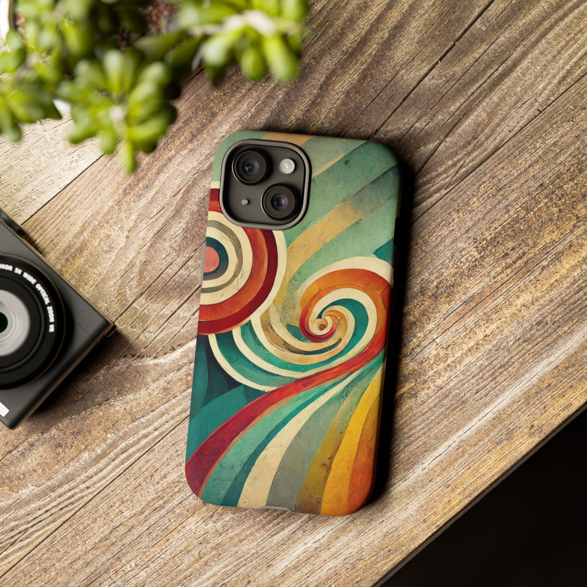 Colorful Swirl Tough Phone Case - Studio 653