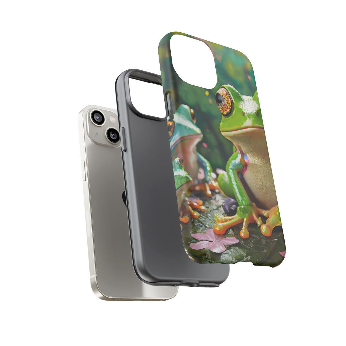 Someone Watching Colorful Frog Tough Phone Case - Studio 653