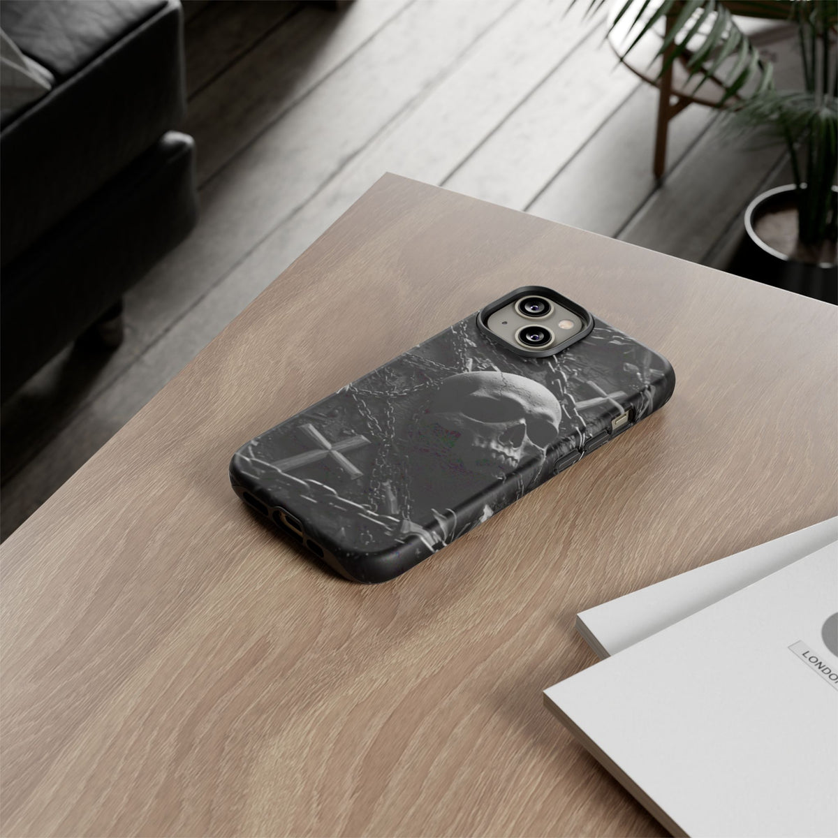 Gothic Skull Tough Phone Case - Studio 653