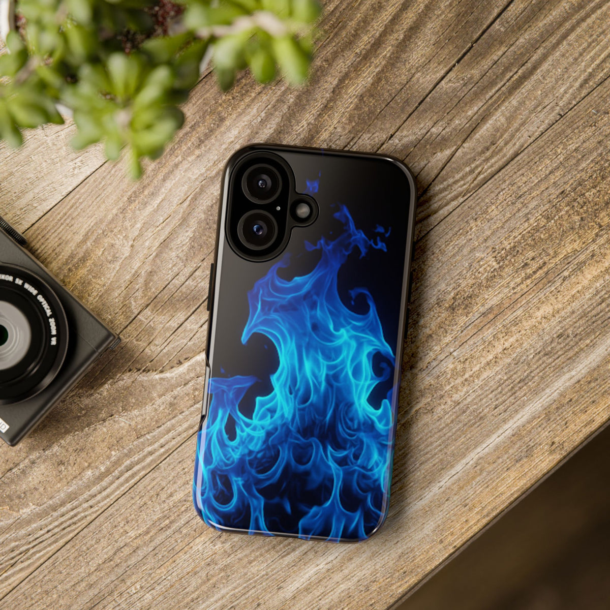 Blue Flames Tough  Phone Case - Studio 653
