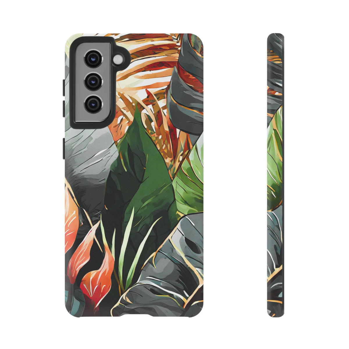 Tropical Leaf Tough Phone Case - Studio 653