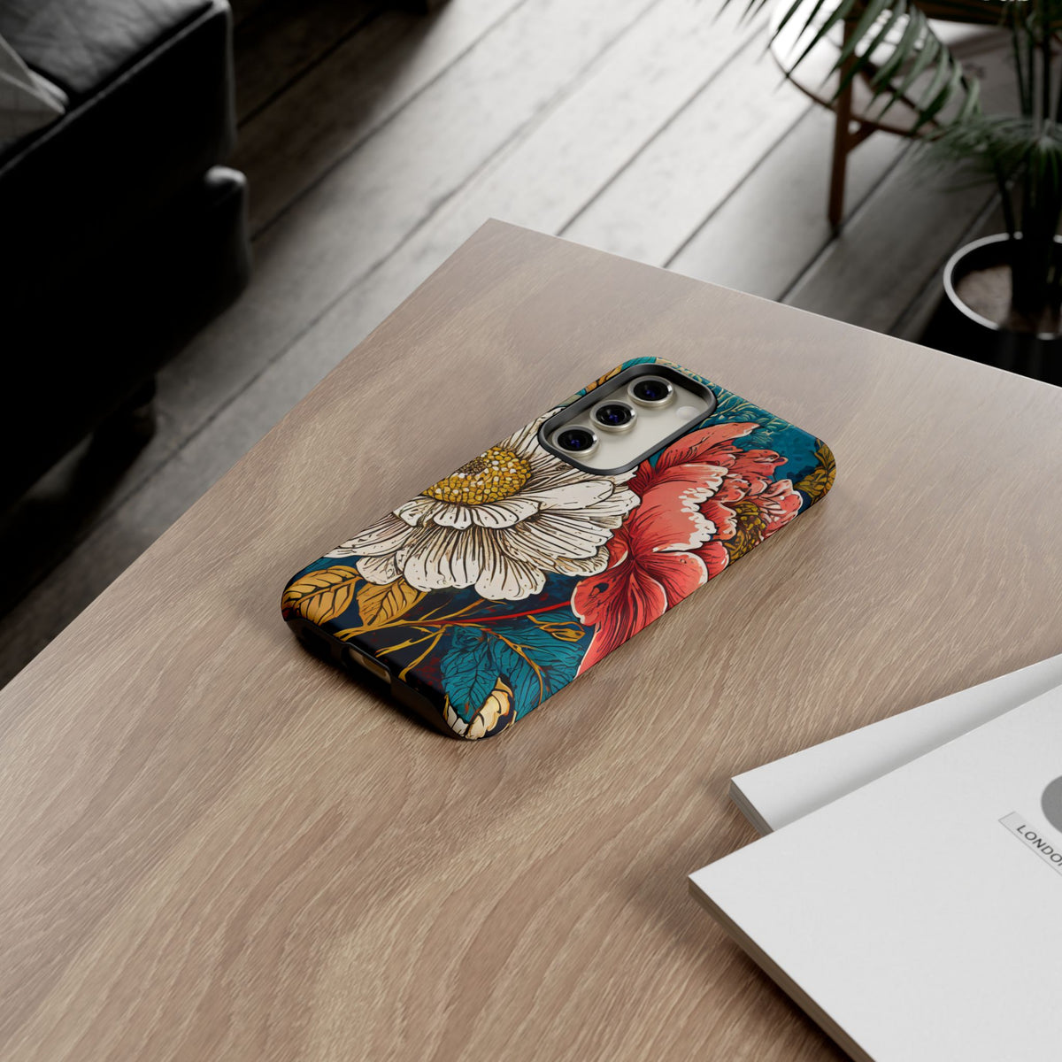 Artistic Floral Tough Phone Case - Studio 653