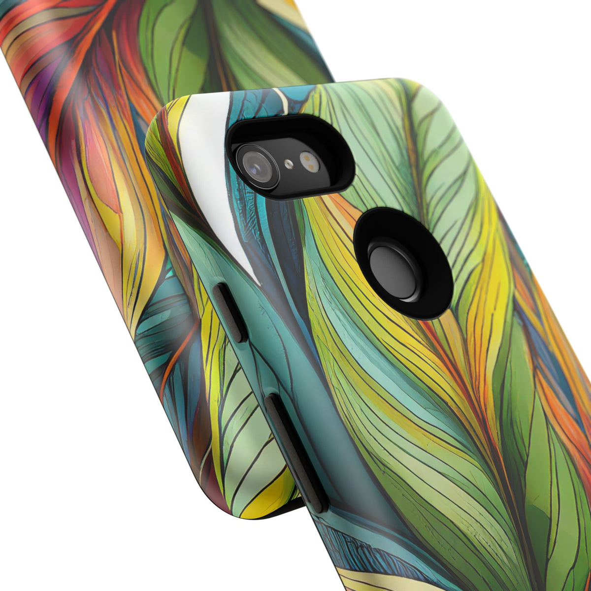 Vibrant Tropical Leaf Tough Phone Case - Studio 653